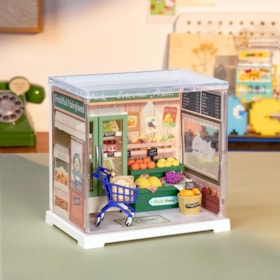 Kit de Montar Nature Energy Fruits Book Nook Diorama para prateleira - Hands Craft Rolife
