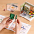 Kit de Montar Nature Energy Fruits Book Nook Diorama para prateleira - Hands Craft Rolife