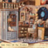 Kit de Montar Nebula Common Room Book Nook Diorama para prateleira - Hands Craft