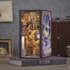 Kit de Montar Nebula Common Room Book Nook Diorama para prateleira - Hands Craft