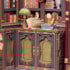 Kit de Montar Owl Bookstore Book Nook - Diorama para prateleira - Hands Craft