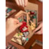 Kit de Montar Shakespeare Bookstore Book Nook Diorama para prateleira - Hands Craft Rolife
