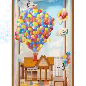 Kit de Montar Travel with the Wind Book Nook - Diorama para prateleira - Hands Craft - Tonecheer