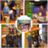 Kit de Montar Vincent's World Book Nook Diorama para prateleira - Hands Craft Tonecheer