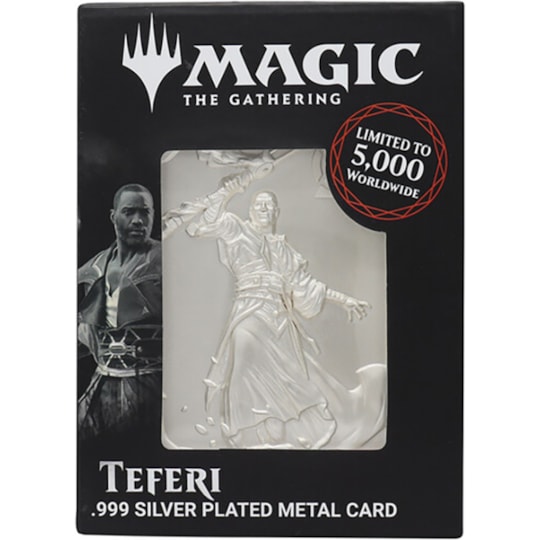 Limited Edition .999 Silver Plated Teferi Ingot - Magic The Gathering - Fanattik Collectibles