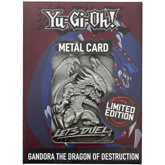 Limited Edition Gandora Dragon Destruction Ingot - Yu-Gi-Oh! - Fanattik Collectibles