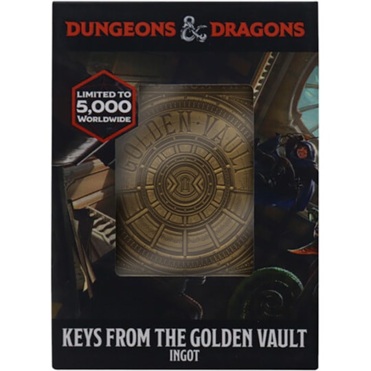 Limited Edition Keys From The Golden Vault Ingot - Magic The Gathering - Fanattik Collectibles