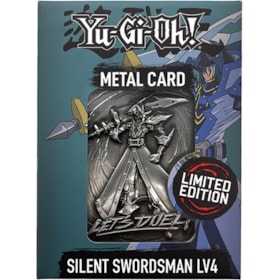 Limited Edition Silent Swordsman Lv4. Card Ingot - Yu-Gi-Oh! - Fanattik Collectibles