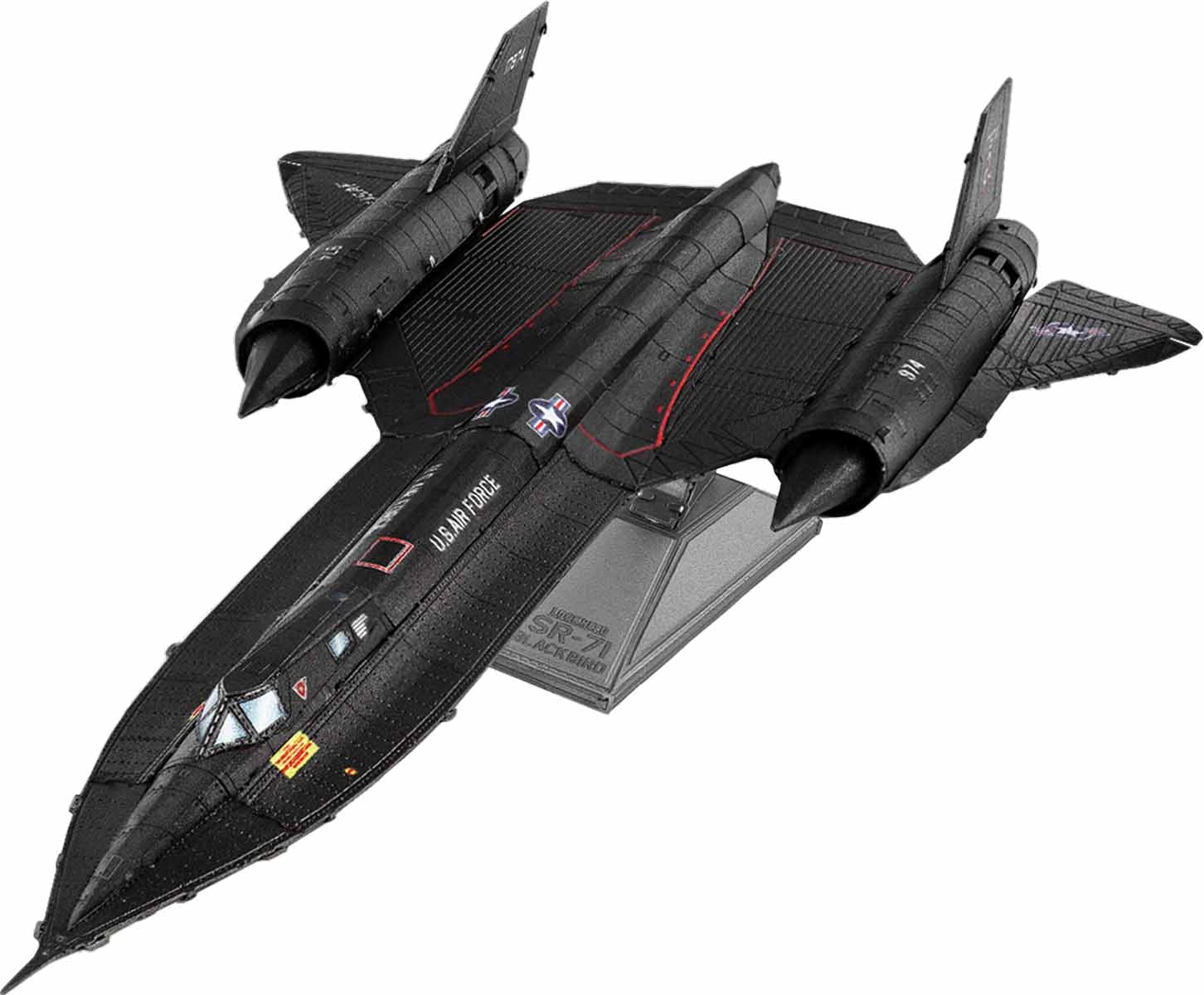 Lockheed SR-71 Blackbird Kit de Montar de Metal - Metal Earth