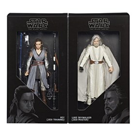 Luke Skywalker e Rey Exclusivo SDCC 2017 San Diego Comic Con Star Wars Black Series Hasbro