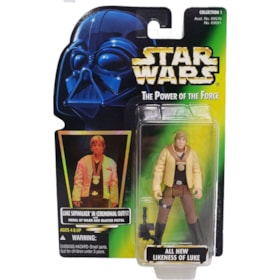 Luke Skywalker in Ceremonial Outfit Power of the Force 2 Star Wars Kenner Hasbro