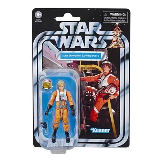 Luke Skywalker X-Wing Pilot A New Hope Star Wars Vintage Collection Kenner Hasbro