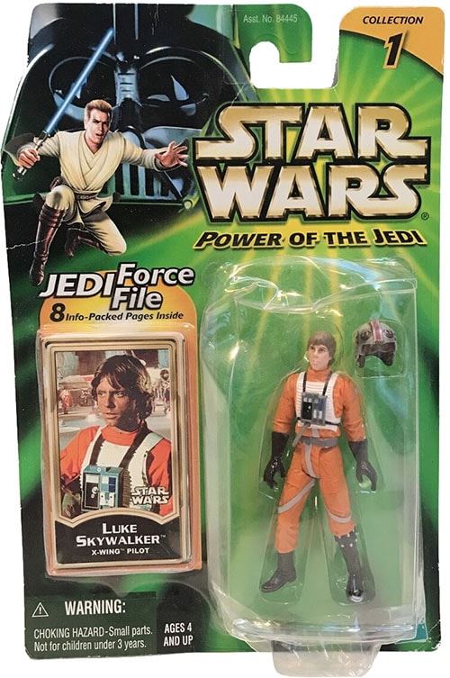 Luke Skywalker X-Wing Pilot Power of the Jedi Star Wars Kenner