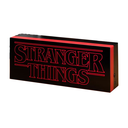 Luminária do logo de Stranger Things Logo Light Paladone