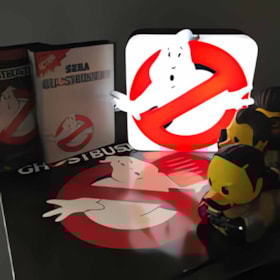 Luminária Ghostbusters 3D Lamp Wall Light - Numskull