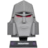 Megatron 1:3 Scale Head Replica Bust - Transformers - Mcfarlane Toys