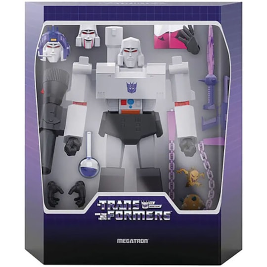 Megatron Ultimates Figure Wave 2 Super 7