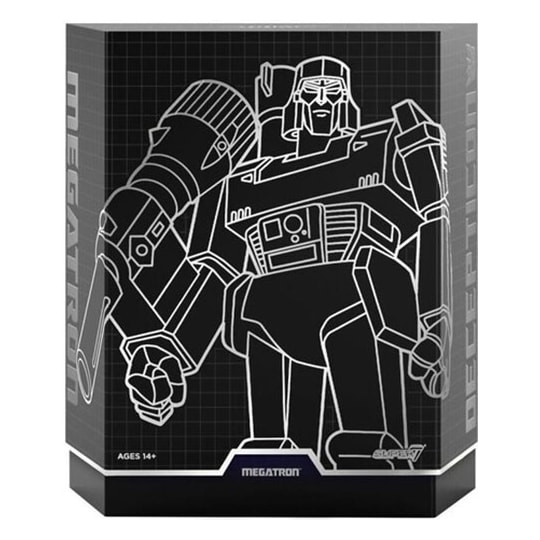 Megatron Ultimates Figure Wave 2 Super 7