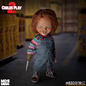 Menacing Chucky Child's Play 2 38 cm - Mega Scale Menacing Talking Doll - Mezco