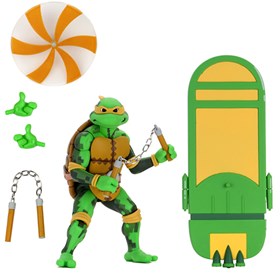 Michaelangelo Figure 15 cm Turtles in Time - TMNT - Tartarugas Ninjas - NECA
