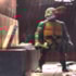 Michelangelo Ultimate Figure Wave 3 Version 2 Tartarugas Ninjas Teenage Mutant Ninja Turtles Super 7