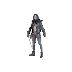 Michonne B&W Bloody Skybound Exclusive Comic Walking Dead Mcfarlane