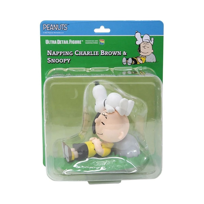 Napping Charlie Brown & Snoopy Peanuts UDF Figure Series 13 - Medicom ...