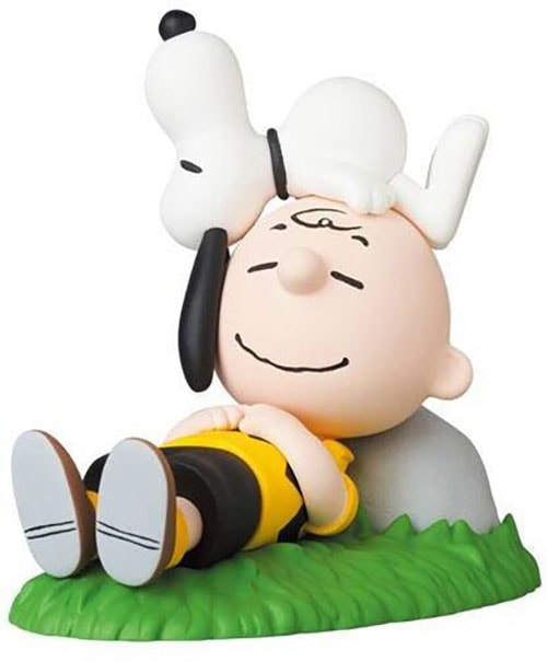 Napping Charlie Brown & Snoopy Peanuts UDF Figure Series 13