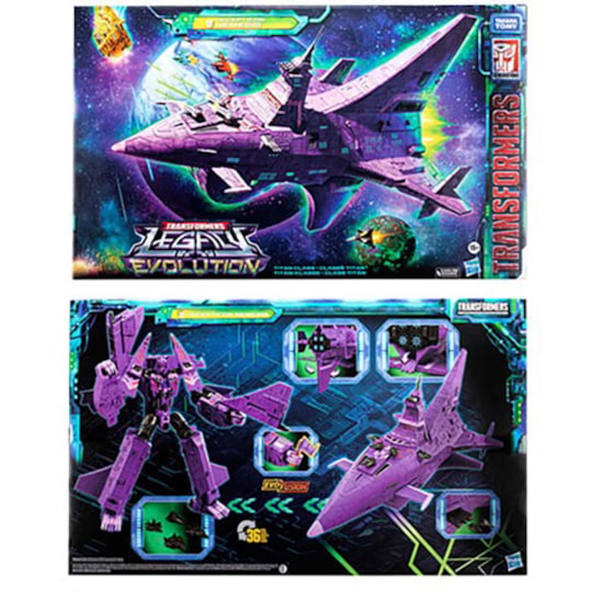 Nemesis Nave Decepticon Titan Class 60 cm Transformers Hasbro - Transformers - Hasbro