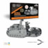 Nimble Fighter Renault FT-17 Mosquito Tank Kit de Montar de Metal - Metal Time