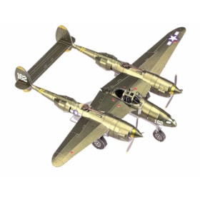 P-38 Lightning Premium Series Kit de Montar de Metal - Metal Earth - Fascinations