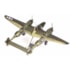 P-38 Lightning Premium Series Kit de Montar de Metal - Metal Earth - Fascinations