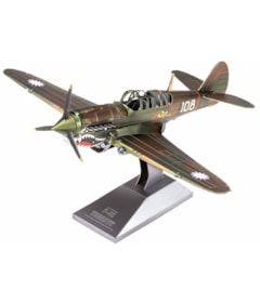 Produto P-40 Warhawk Kit de Montar de Metal - Metal Earth - Fascinations