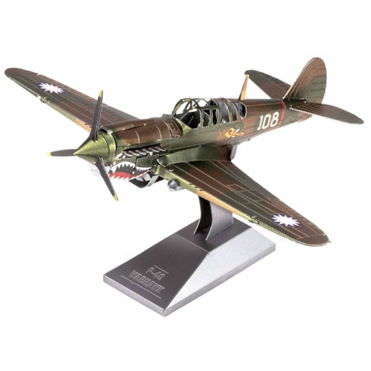 P-40 Warhawk Kit de Montar de Metal - Metal Earth - Fascinations