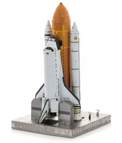 Produto Plataforma de Lançamento Ônibus Espacial Premium Series Kit de Montar de Metal - Metal Earth - Fasci