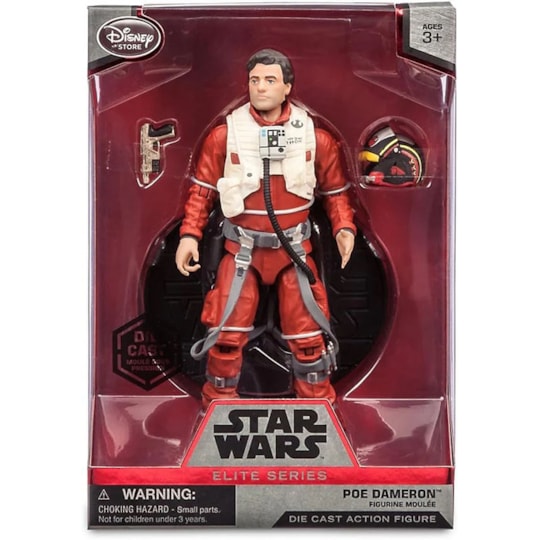 Poe Dameron X-Wing Die Cast Action Figure Elite Series Star Wars Disney Store