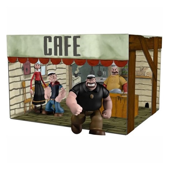 Popeye Boxed Set - 5 Point Figures - Mezco