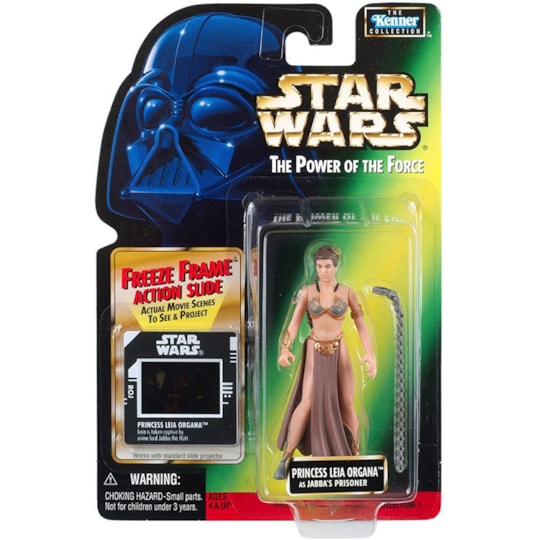 Princess Leia Organa as Jabba's Prisoner Power of the Force 2 Star Wars Kenner Hasbro