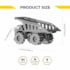 Quarry Transporter Mining Truck Kit de Montar Metal-Time