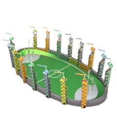 Produto Quidditch Pitch Arena de Quadribol Kit de Montar de Metal - Metal Earth - Fascinations