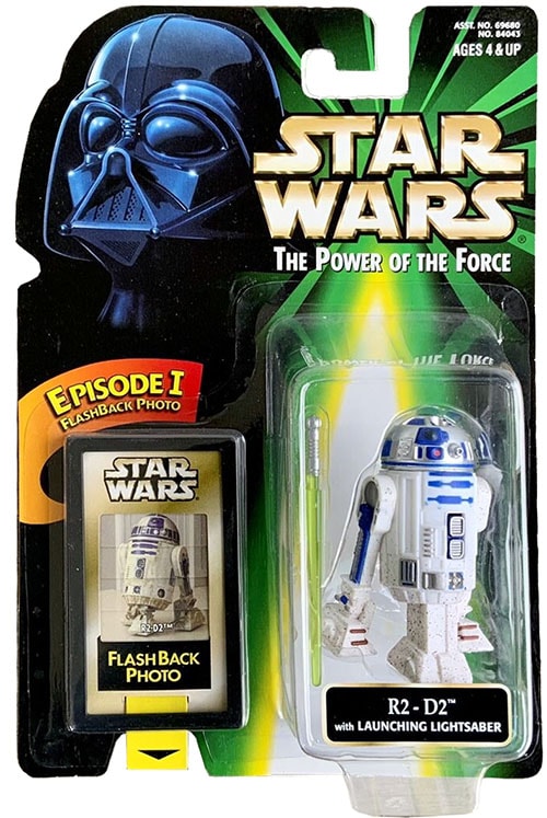 スターウォーズフィギュア Kenny Baker R2-D2 R2-D2 Power of the Force 2 Star Wars Kenner Hasbro - Geek Fanaticos