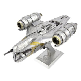 Razor Crest Nave do Mandalorian Kit de Montar de Metal Premium Series Deluxe - Star Wars - Metal Ear