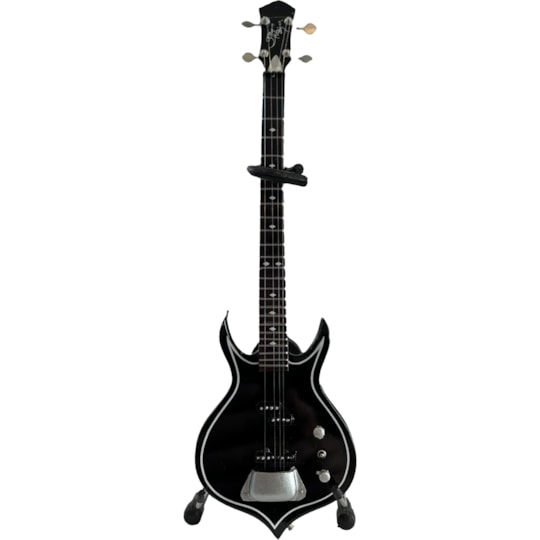 Réplica Baixo Miniatura Gene Simmons Signature Punisher - Kiss - Axe Heaven
