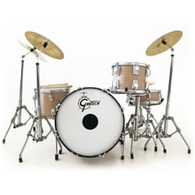 Réplica Bateria Miniatura Charlie Watts Gretsch Mini Drum Set Rolling Stones Axe Heaven