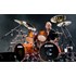 Réplica Bateria Miniatura Lars Ulrich Orange Tama Mini Drum Set Metallica Axe Heaven