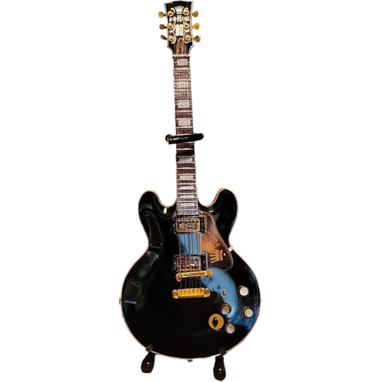 Réplica Guitarra Miniatura BB King Gibson ES-345 80th Birthday Lucille - Axe Heaven