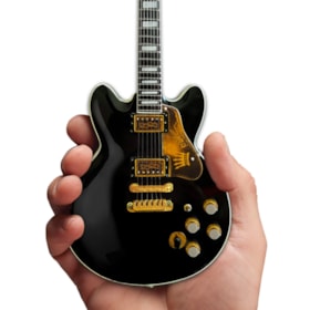 Réplica Guitarra Miniatura BB King Gibson ES-345 80th Birthday Lucille - Axe Heaven