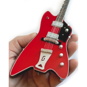 Réplica Guitarra Miniatura Billy Gibbons Signature Billy Bo Gretsch - ZZTOP - Axe Heaven