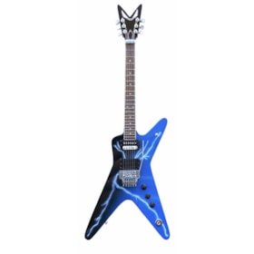 Réplica Guitarra Miniatura Dimebag Darrell Cowboys From Hell Lightning Bolt Pantera Axe Heaven