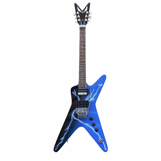 Réplica Guitarra Miniatura Dimebag Darrell Cowboys From Hell Lightning Bolt Pantera Axe Heaven